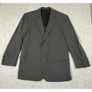 Brooks Brothers Madison  Men 44R Unstructured Wool Brooks Cool Sport Coat Grey